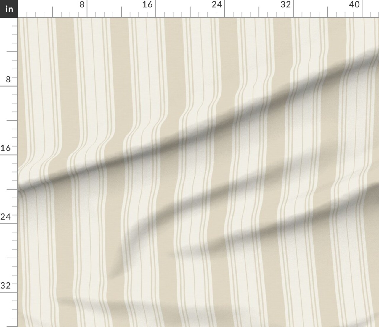 Stripes Graphic Lines Earth Tones Custom Printed Fabric by Spoonflower Various Fabrics by the Yard or Fat Quarter